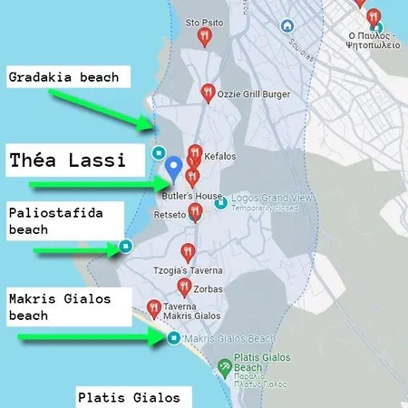 Thea Lassi 2 Bedroom Apartment, First Floor דירה ארגוסטולי